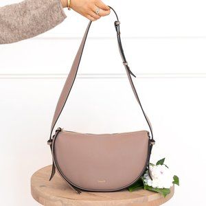 (AALLYN) Elara Leather Convertible Bag - BLUSH (pink)